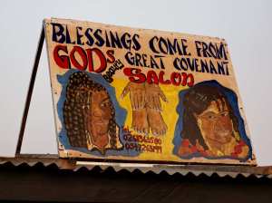 Blessings come from God's Great Covenant - Hair salon.