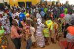 Worshiping with Ghanaian believers