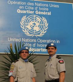 UN Peace Keepers in Côte d'Ivoire